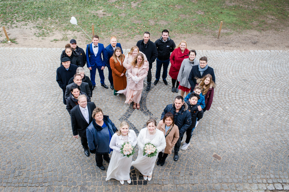 Hochzeit im Standesamt Wandsbek und Ohlendorffsche Villa in Volksdorf